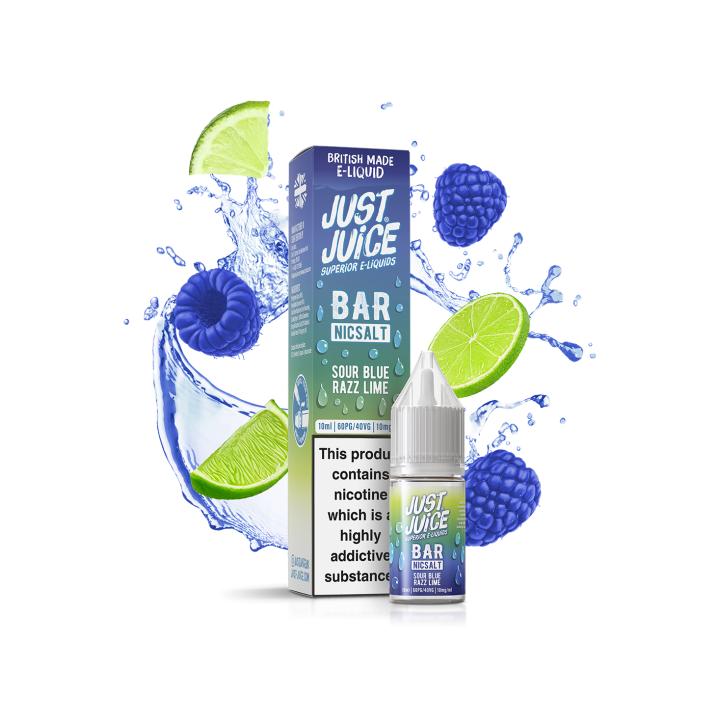 Sour Blue Razz Lime Bar Salt