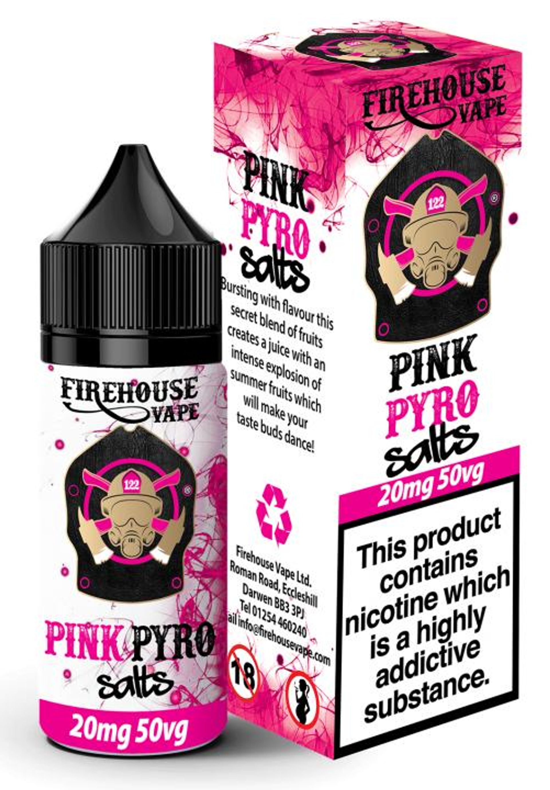 Image of Pink Pyro by Firehouse Vape