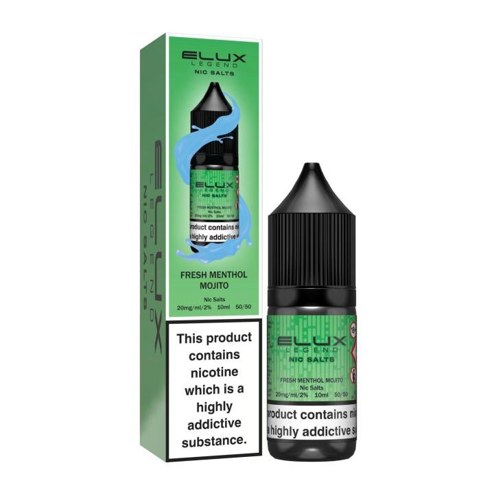 Image of Fresh Menthol Mojito by Elux Legend Nic Salts