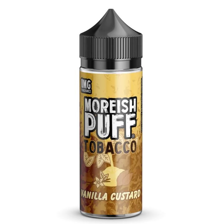 Image of Vanilla Custard Tobacco 100ml by Moreish Puff