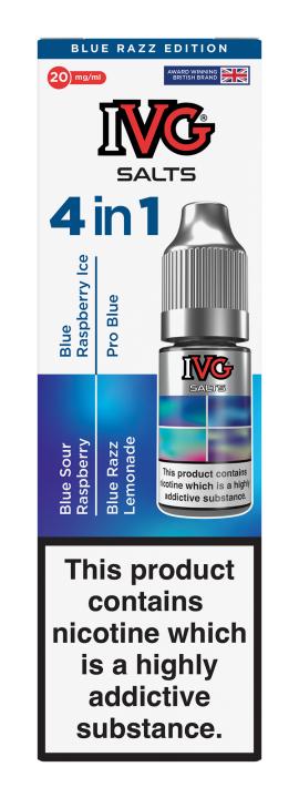 Image of Blue Razz Edition 4 in 1 by IVG