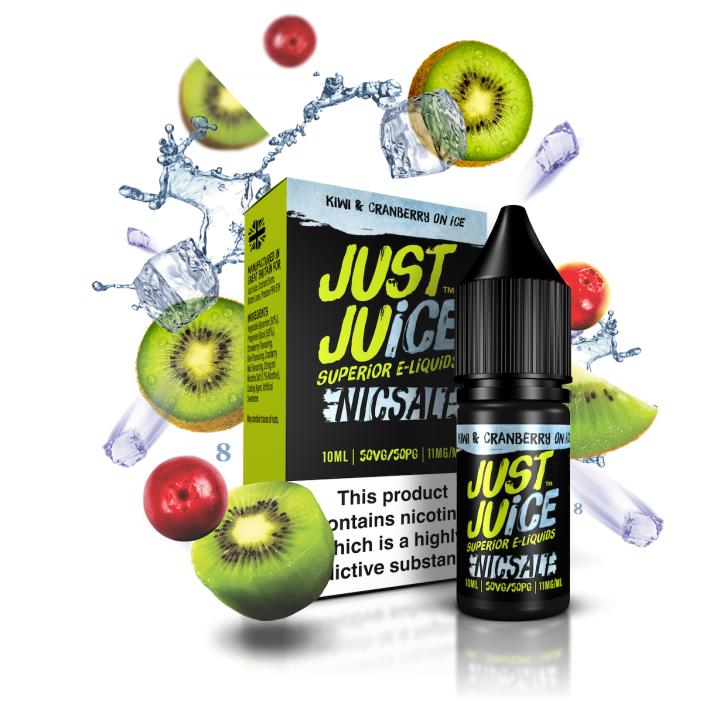 Image of Kiwi & Cranberry On Ice by Just Juice