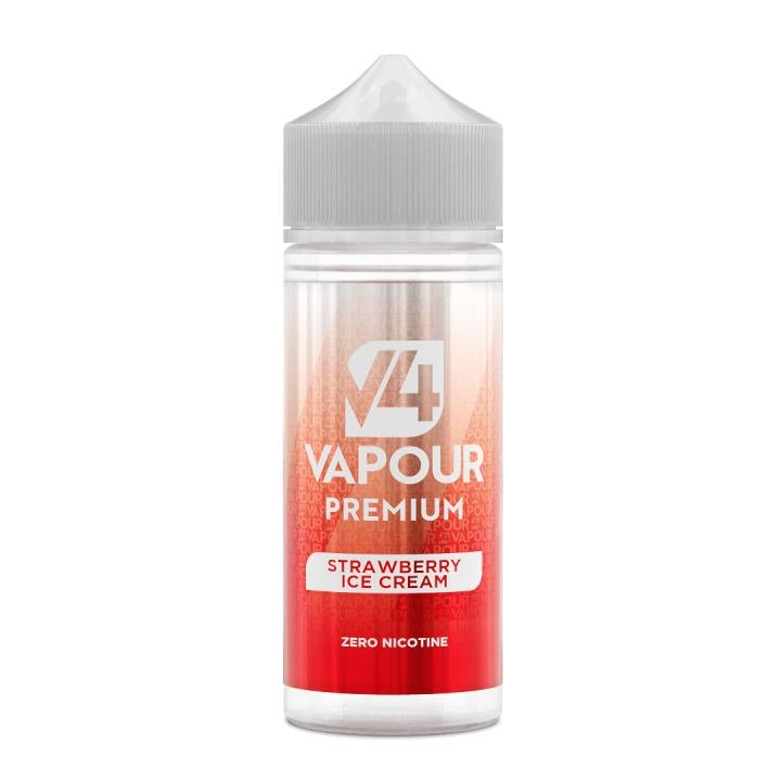 Image of Strawberry Ice Cream 100ml by V4 Vapour