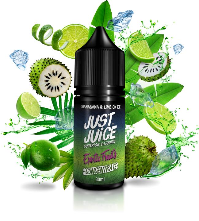 Image of Guanabana & Lime On Ice by Just Juice