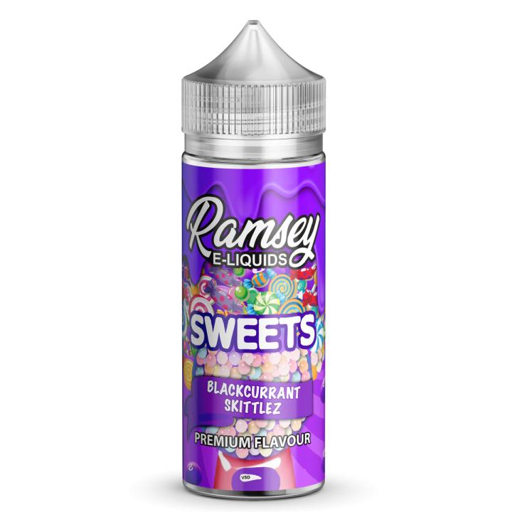 Image of Blackcurrant Rainbow Sweets 100ml by Ramsey