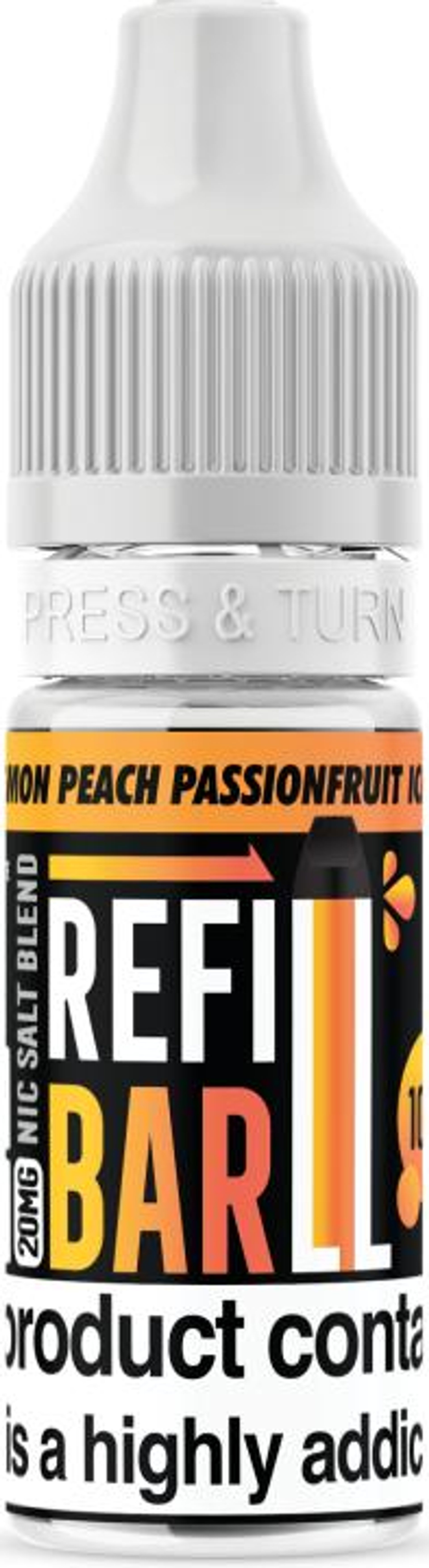 Image of Lemon Peach Passionfruit Ice by Refill Bar Salts