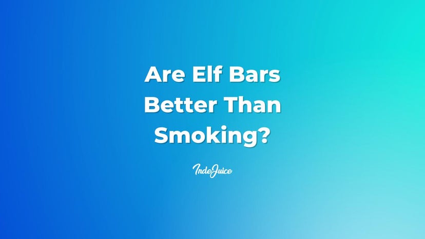 Are Elf Bars Better Than Smoking?