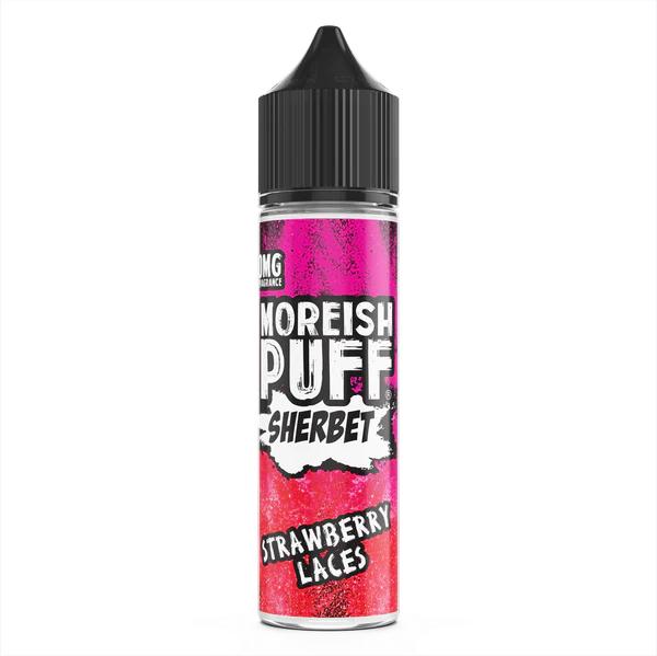 Image of Strawberry Laces Sherbet 50ml by Moreish Puff