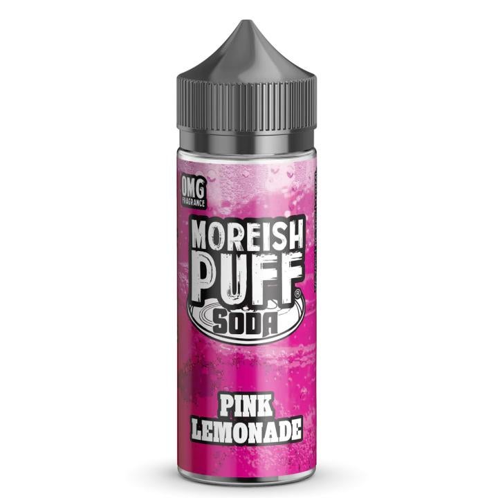 Image of Pink Lemonade Soda 100ml by Moreish Puff