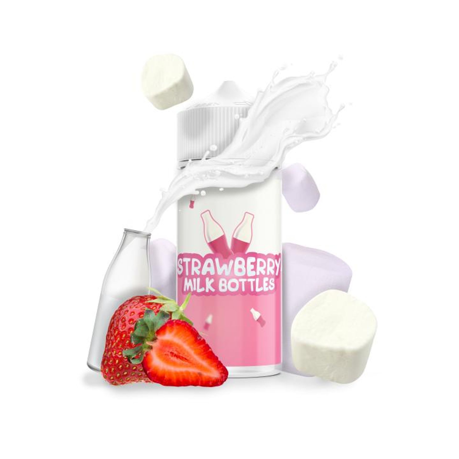 Image of Strawberry Milk Bottles by Strawberry Milk Bottles