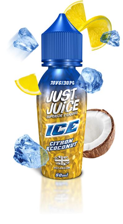 Image of Citron & Coconut On Ice 50ml by Just Juice