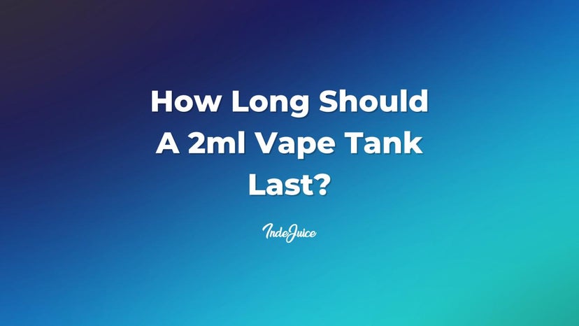 How Long Should A 2ml Vape Tank Last?