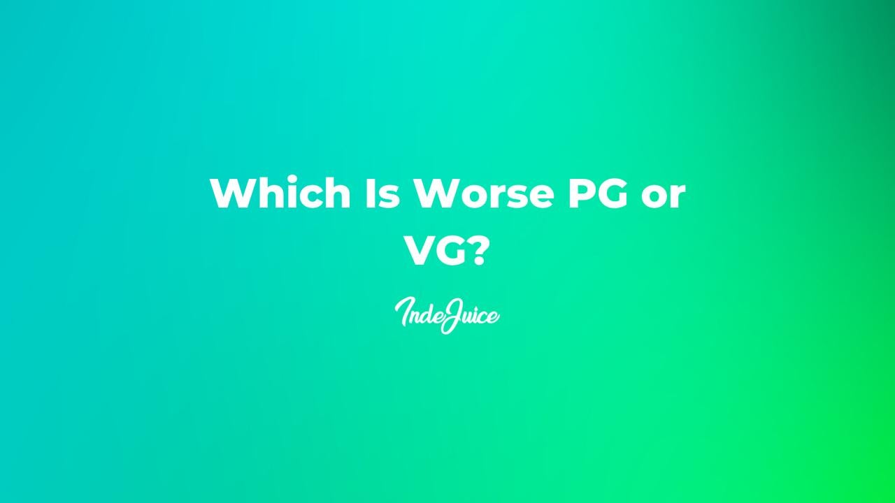 Which Is Worse PG or VG?