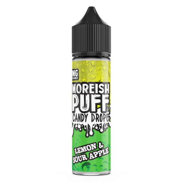 Image of Lemon & Sour Apple Candy Drops 50ml by Moreish Puff