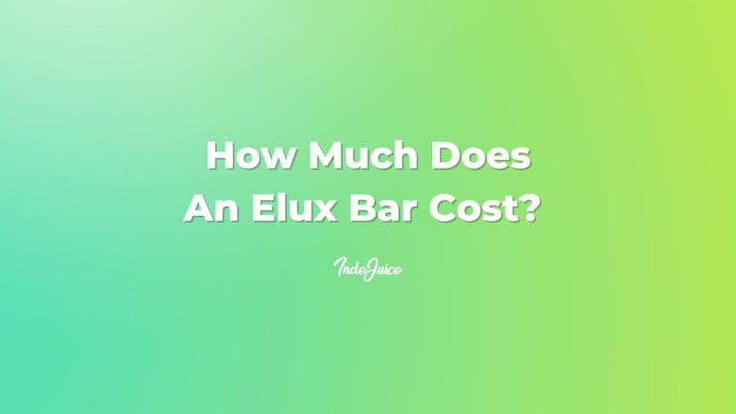 How Much Does An Elux Bar Cost?