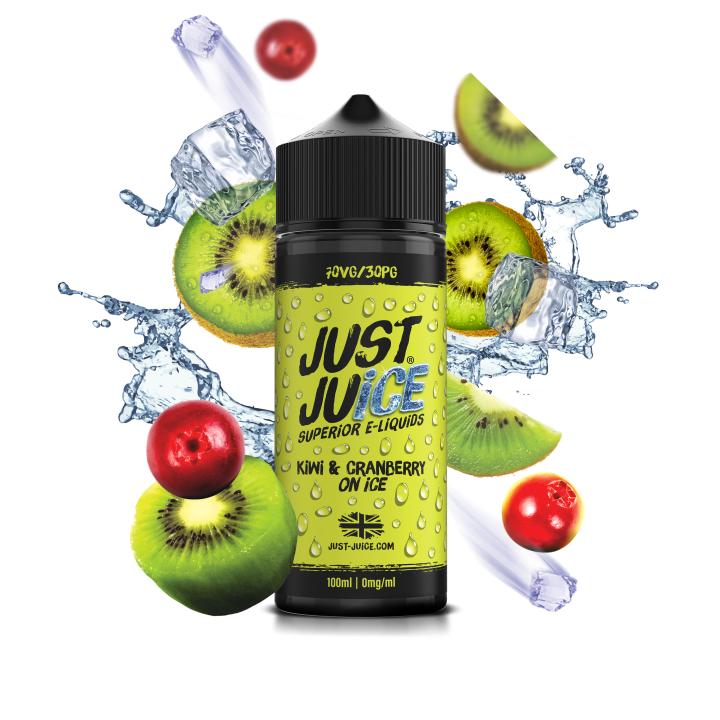Image of Kiwi & Cranberry On Ice 100ml by Just Juice