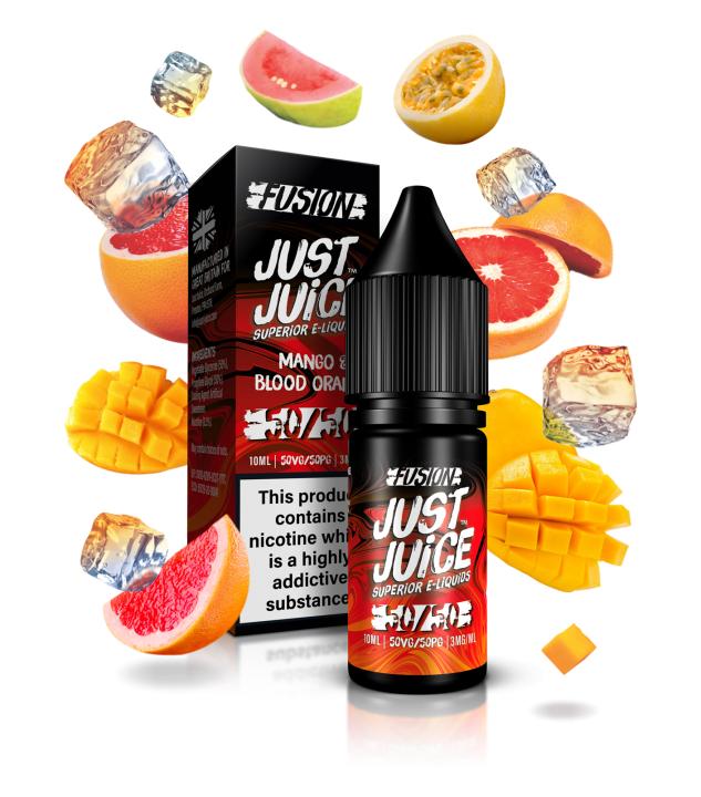 Image of Mango & Blood Orange Fusion On Ice by Just Juice