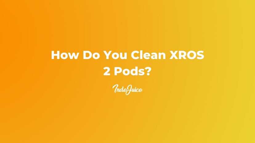 How Do You Clean XROS 2 Pods?