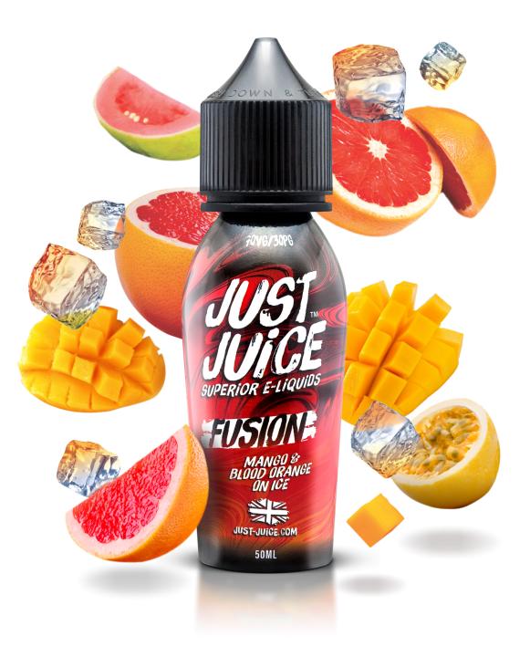Image of Mango & Blood Orange Fusion On Ice by Just Juice