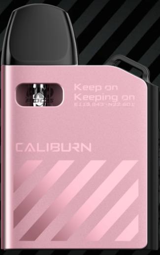 image of a pink Caliburn AK2 device