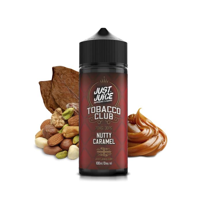 Image of Nutty Caramel Tobacco 100ml by Just Juice