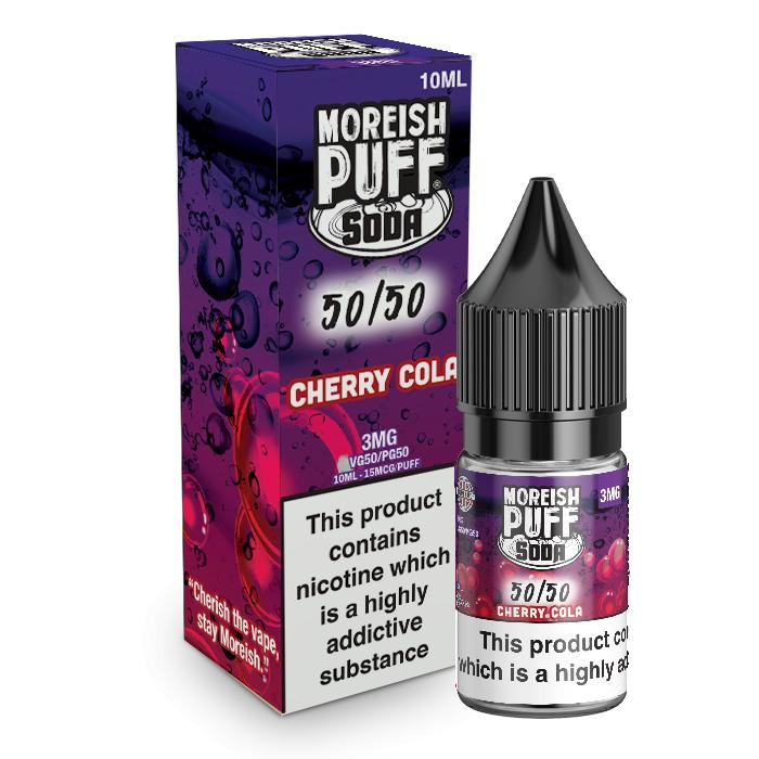 Image of Cherry Cola Soda by Moreish Puff