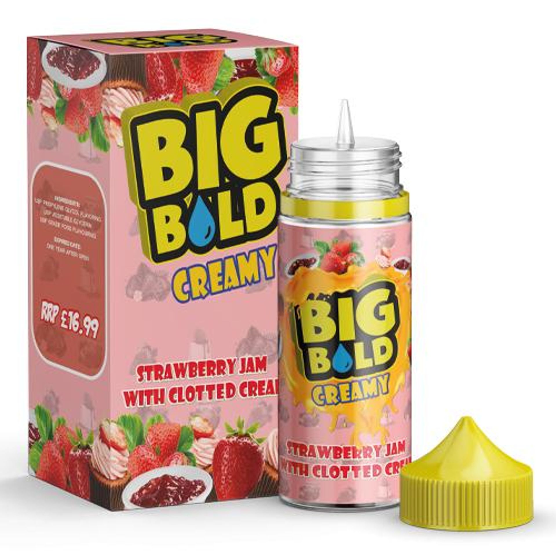 Image of Strawberry Jam & Clotted Cream by Big Bold