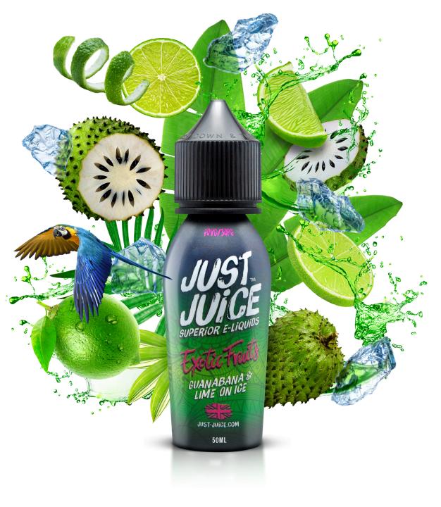 Image of Guanabana & Lime On Ice 50ml by Just Juice