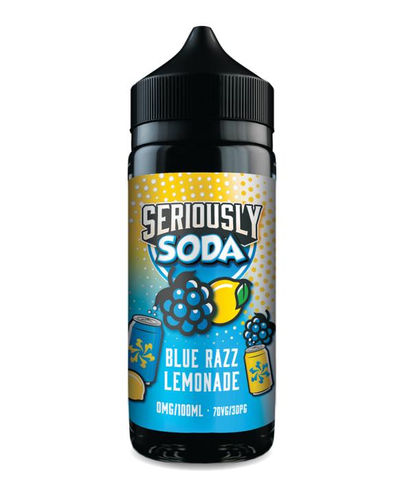Blue Razz Lemonade Soda