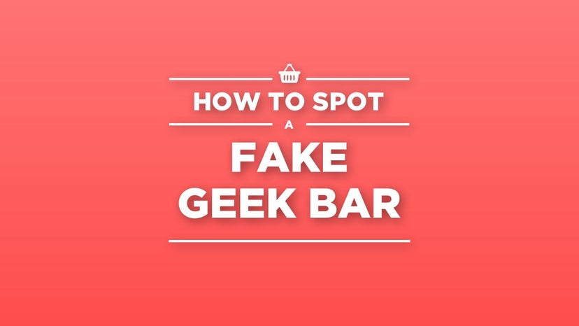 How To Spot A Fake Geek Bar