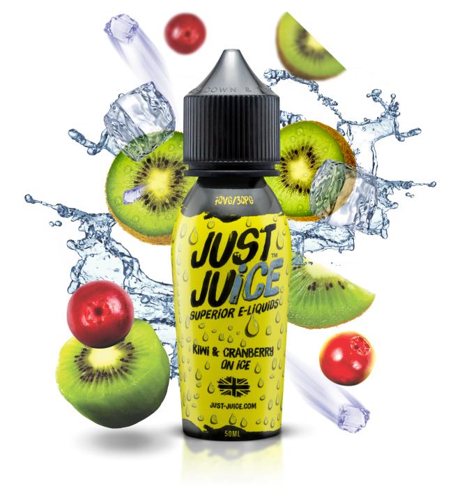 Image of Kiwi & Cranberry On Ice 50ml by Just Juice