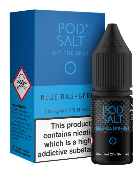 Blue Raspberry Pod Salt