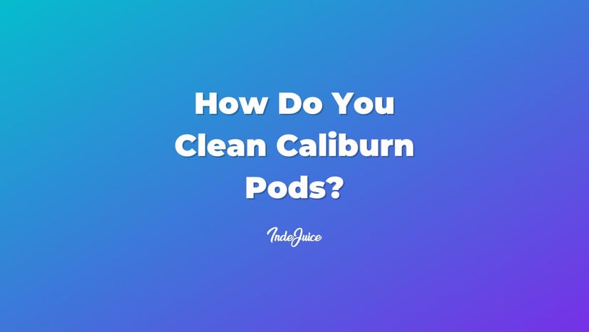 How Do You Clean Caliburn Pods?