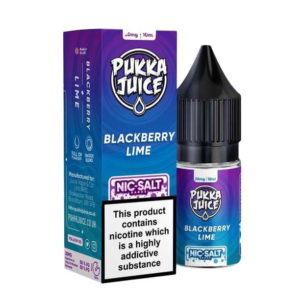 Blackberry Lime Pukka Juice