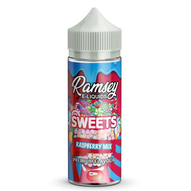 Raspberry Mix Sweets 100ml