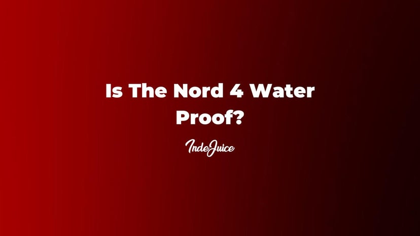 Is The Nord 4 Water Proof?