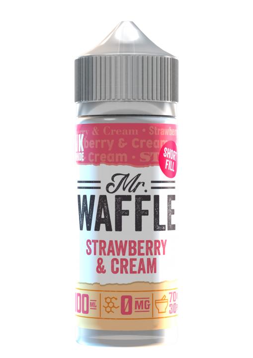 Image of Strawberry & Cream by Mr Waffle