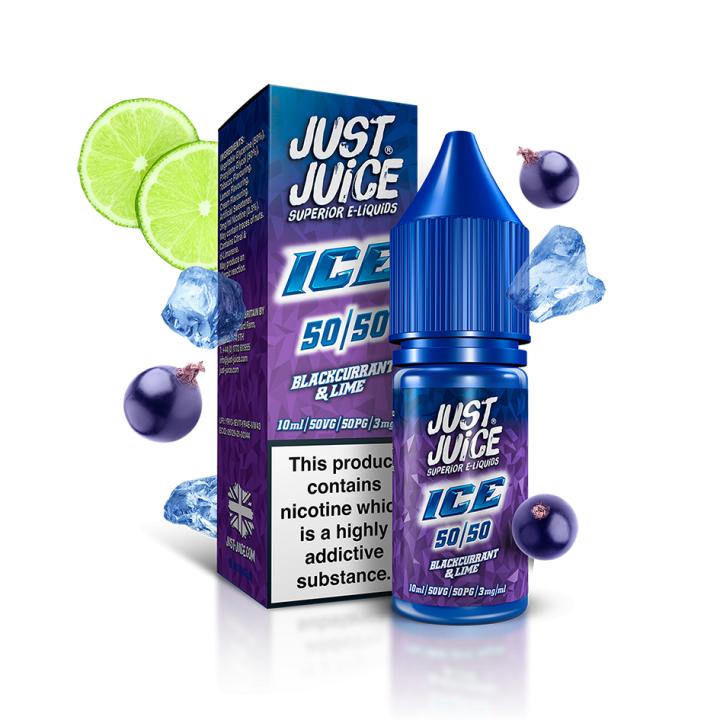 Image of Blackcurrant & Lime On Ice by Just Juice