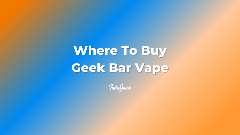 Where To Buy Geek Bar Vape