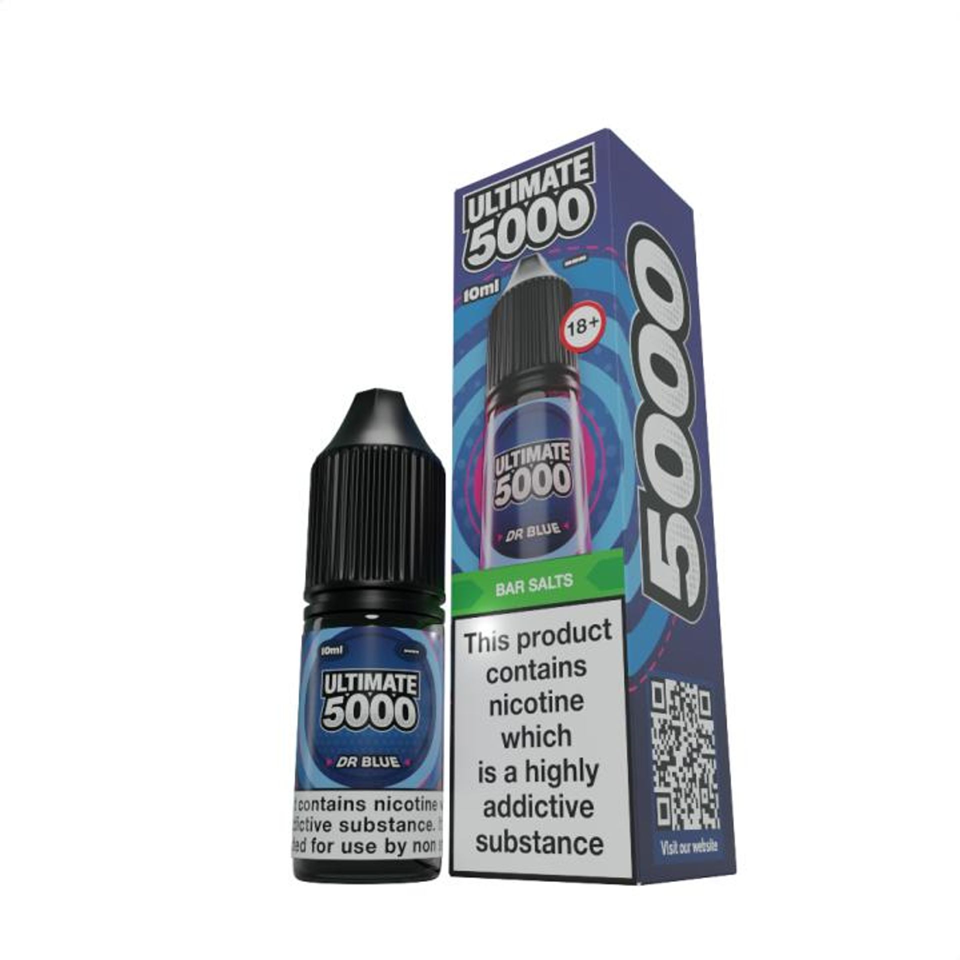 Image of Dr Blue Bar Salt 5000 by Ultimate Bar