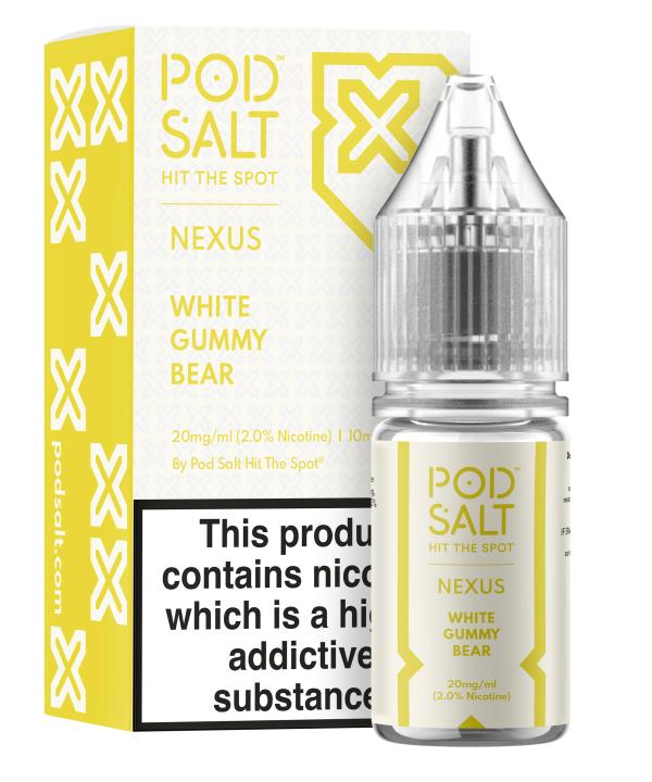 White Gummy Bear Pod Salt