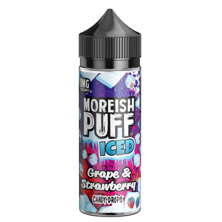 Image of Iced Grape & Strawberry Candy Drops 100ml by Moreish Puff