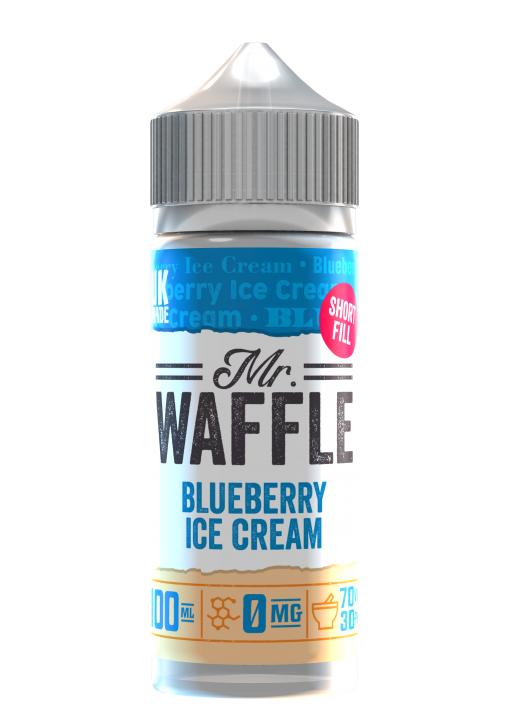 Image of Blueberry Ice Cream by Mr Waffle