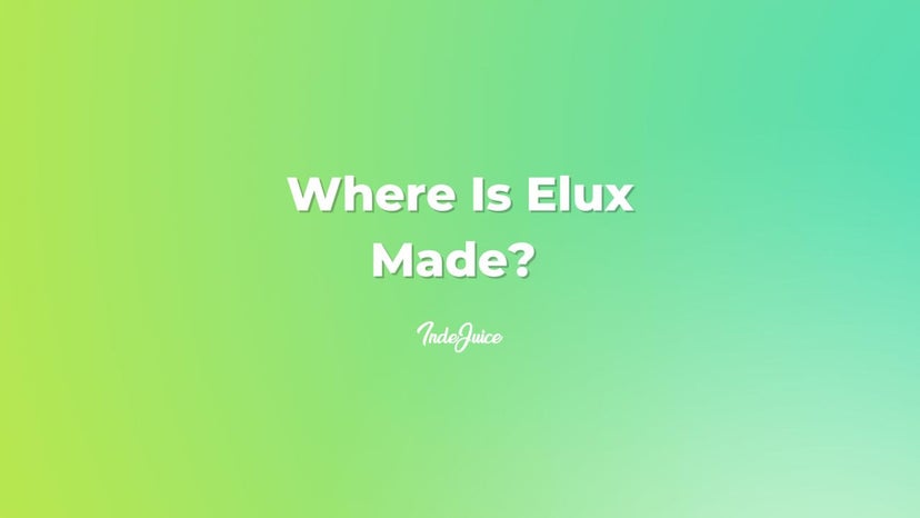 Where Is Elux Made?