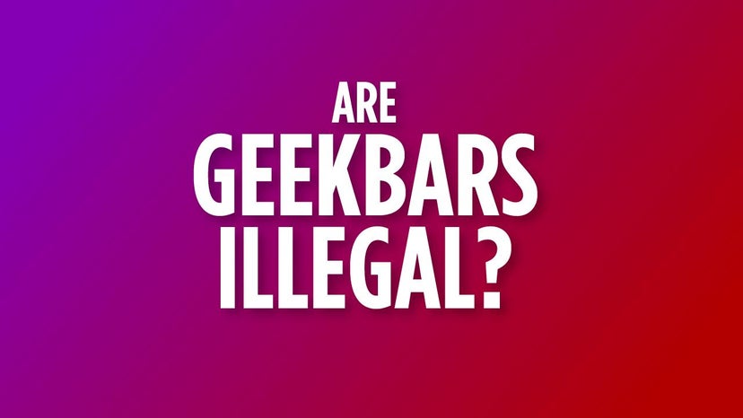 Are Geek Bars Illegal In The UK?