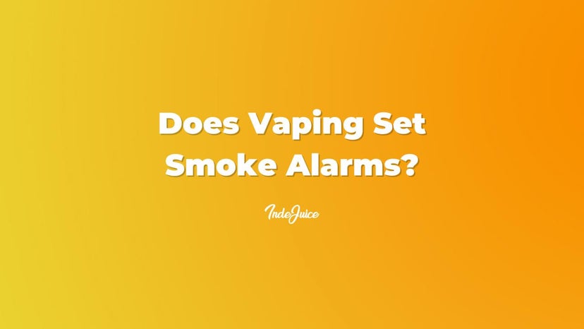 Does Vaping Set Smoke Alarms?