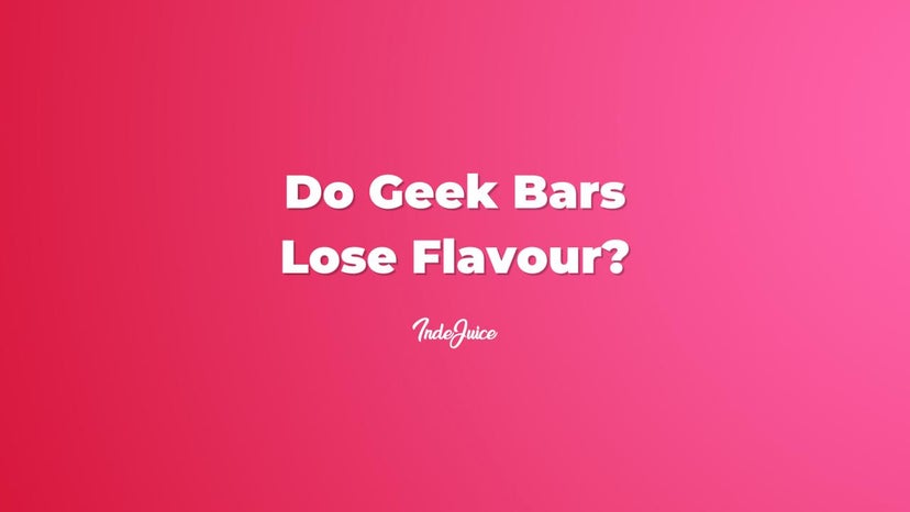 Do Geek Bars Lose Flavour?