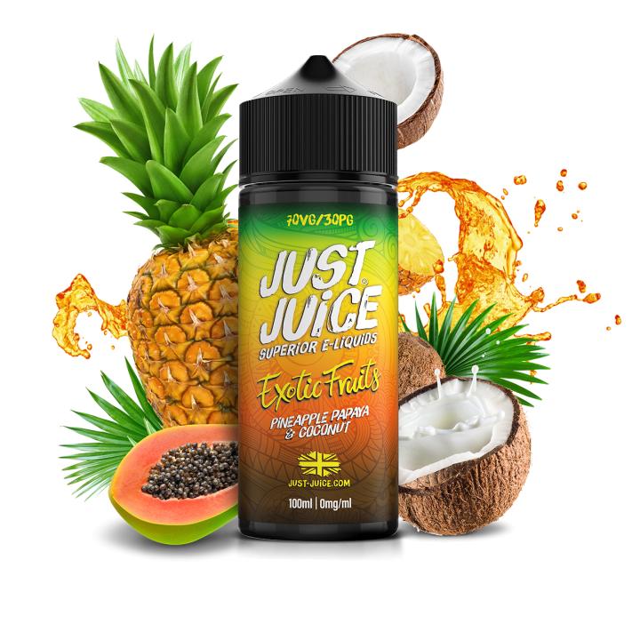 Image of Pineapple, Papaya & Coconut 100ml by Just Juice
