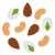 Hazelnut flavour icon